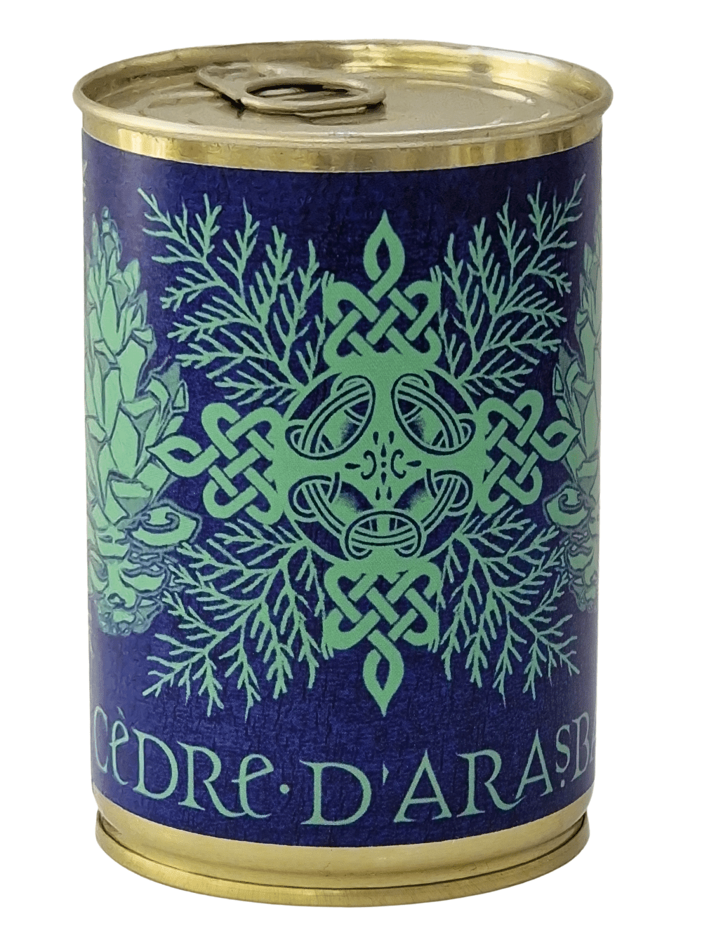 Bougie en boite de conserve, Jeudi bougies, senteur Cèdre d'Arasbaran